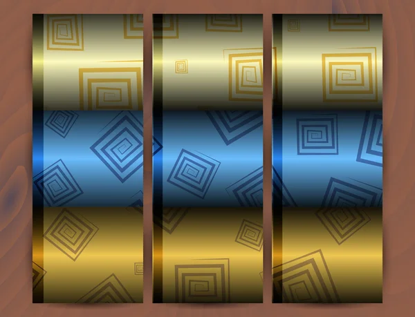 Texture du tissu dans un style rétro sur le stand — Image vectorielle