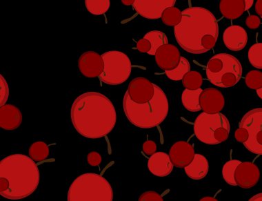 kiraz soyut görüntü ile doku