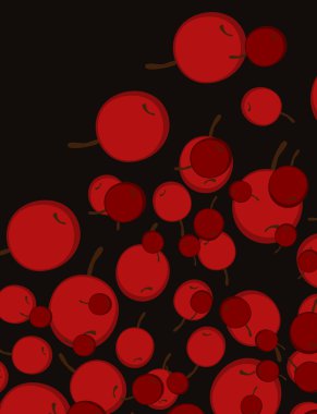 kiraz soyut görüntü ile doku