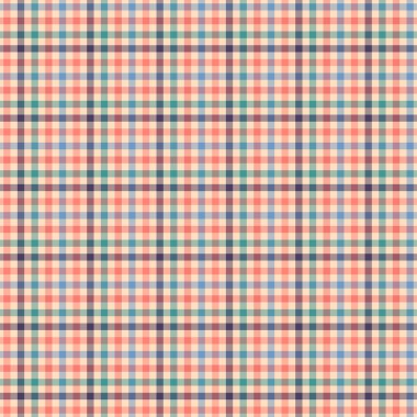 레트로 스타일에서 원활한 패브릭 질감