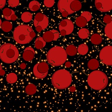 kiraz soyut görüntü ile doku