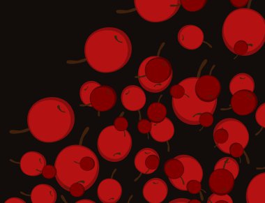 kiraz soyut görüntü ile doku