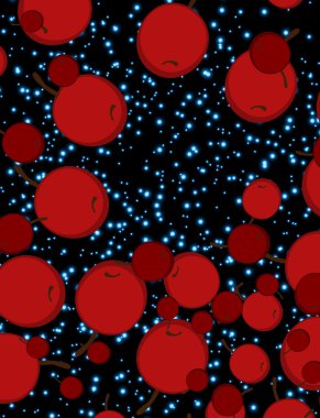 kiraz soyut görüntü ile doku