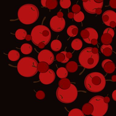 kiraz soyut görüntü ile doku