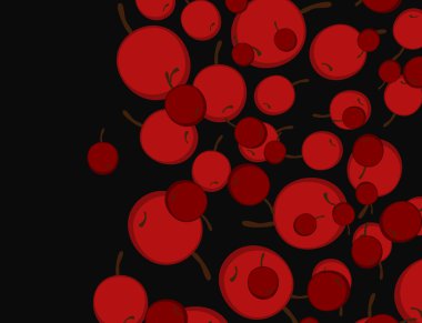 kiraz soyut görüntü ile doku