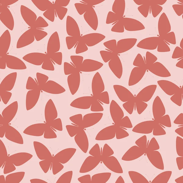 无缝模式或抽象蝴蝶矢量风格 — 图库矢量图片
