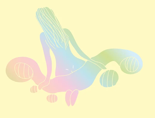 Sirène — Image vectorielle