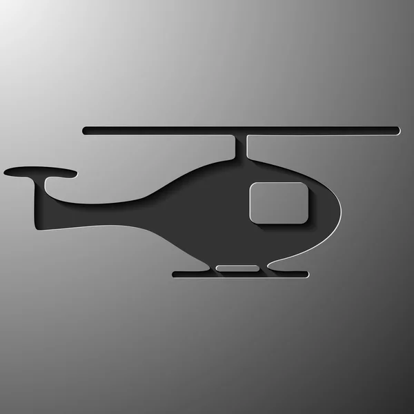 Helikopter — Stockvector