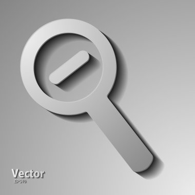 Büyüteç ile bir azalma