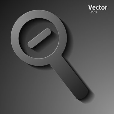 Büyüteç ile bir azalma