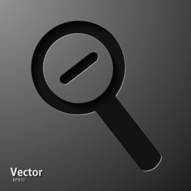 Büyüteç ile bir azalma