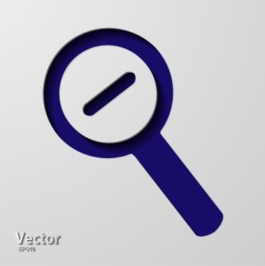 Büyüteç ile bir azalma