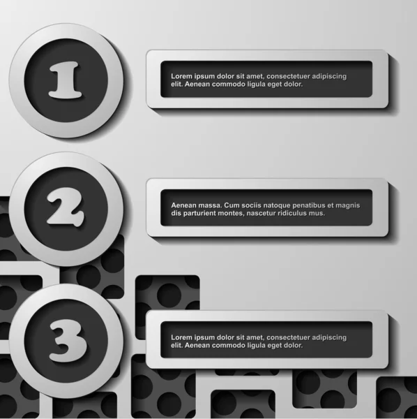 Information diagrammet med siffror — Stock vektor