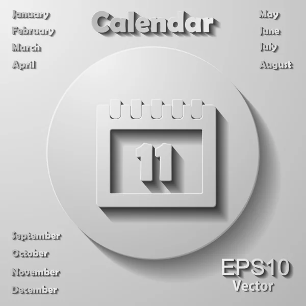 Kalender 2014 – Stock-vektor