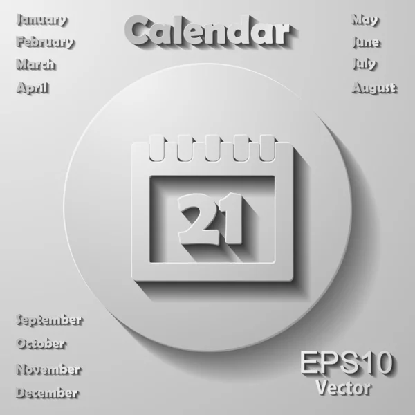 Kalender 2014 – Stock-vektor