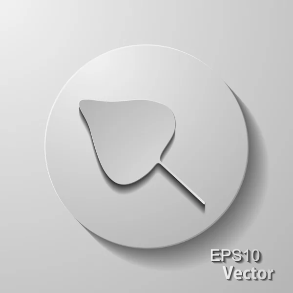 3D blad — Stock vektor