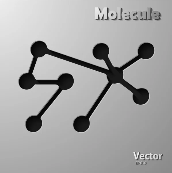 Molecuul — Stockvector