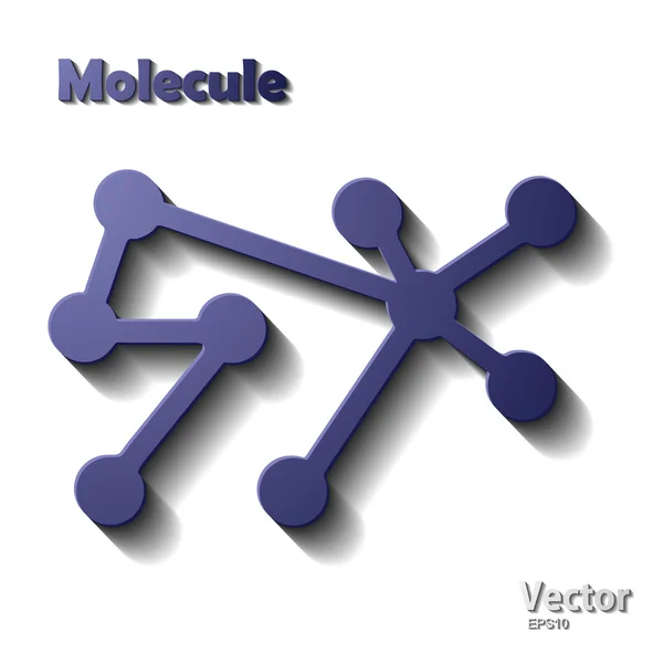 Molécula — Vetor de Stock