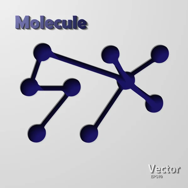 Molekül — Stok Vektör