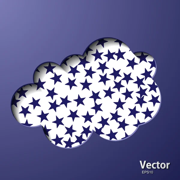 Icono de nube — Archivo Imágenes Vectoriales