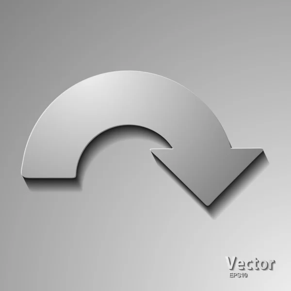 Dirección de la flecha — Vector de stock