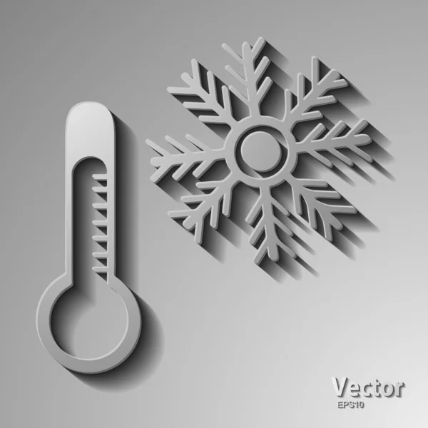 Thermometer — Stock Vector