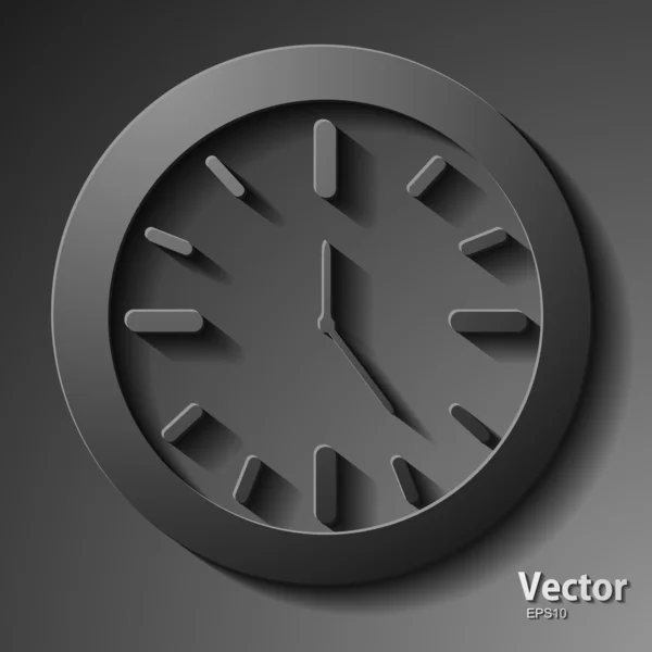 Reloj — Vector de stock
