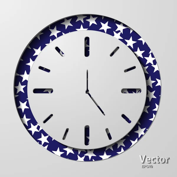Horloge — Stockvector