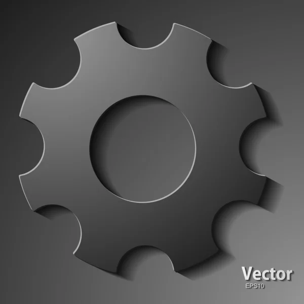 Mechanical gear — Stock Vector
