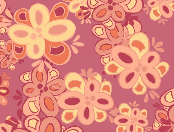 Abstracción de las flores — Vector de stock