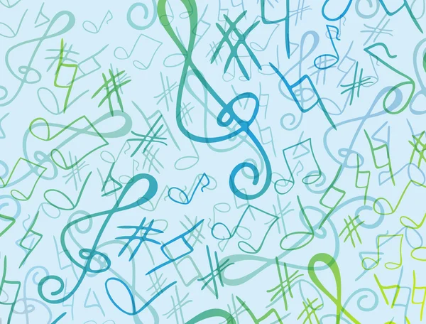 Музыкальные знаки — стоковый вектор