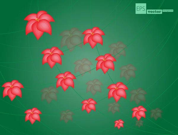 Flowers background — Stock Vector