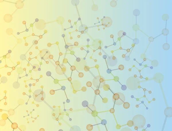 Molécule de fond — Image vectorielle