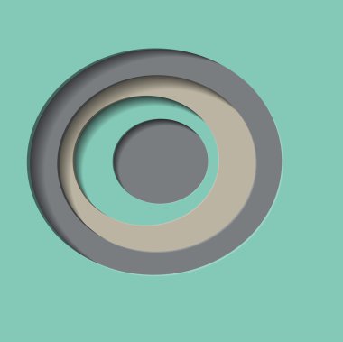 yuvarlak. katmanlı arka plan