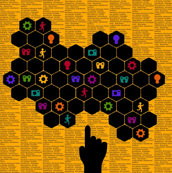 Schema-informatie — Stockvector