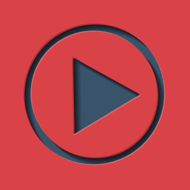 Kırmızı play butonuna