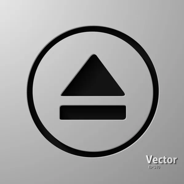 Icono flecha arriba — Vector de stock