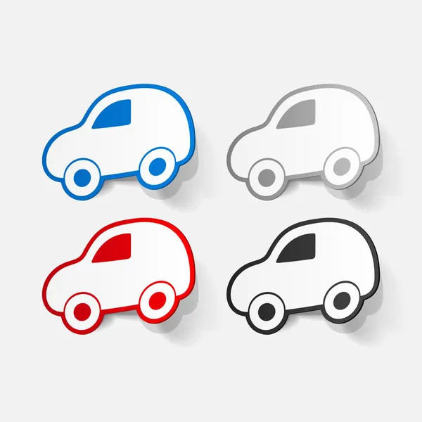 Car symbols set — Stock Vector