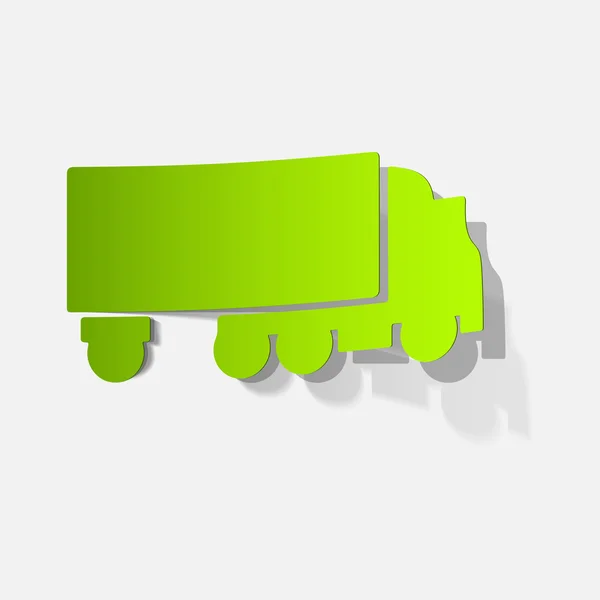 Dostawy samochodów ciężarowych — Wektor stockowy