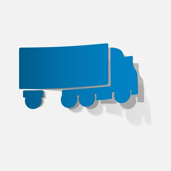 Dostawy samochodów ciężarowych — Wektor stockowy