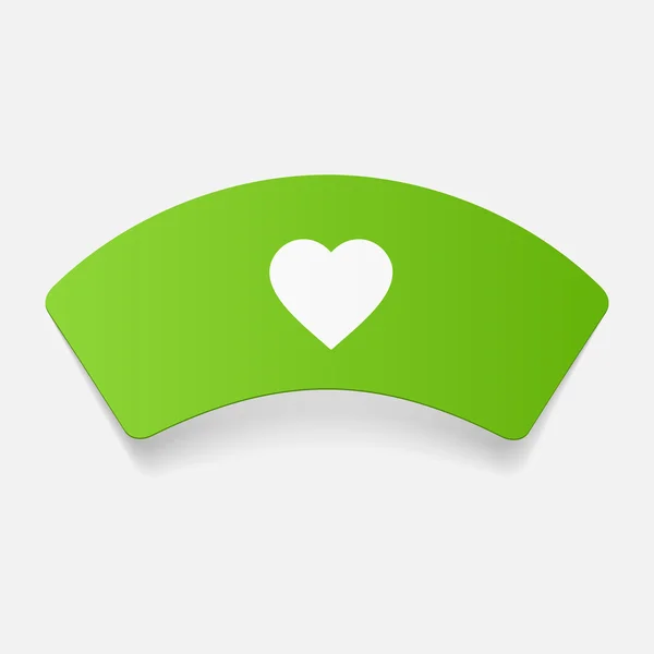 Green nurse cap icon — Stock Vector