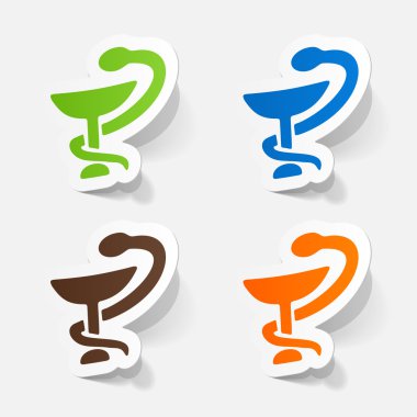 işareti yılan kase ile