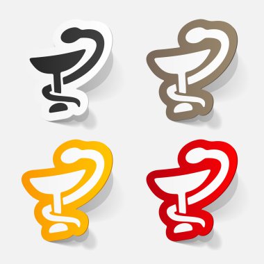 işareti yılan kase ile