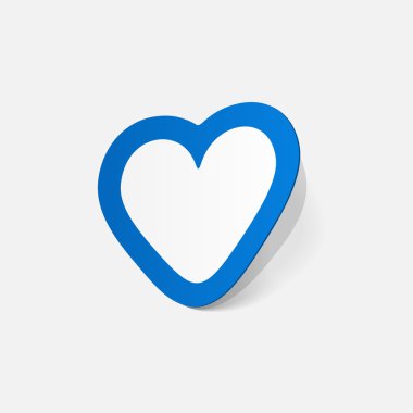 Sevgililer günü kalp Sticker