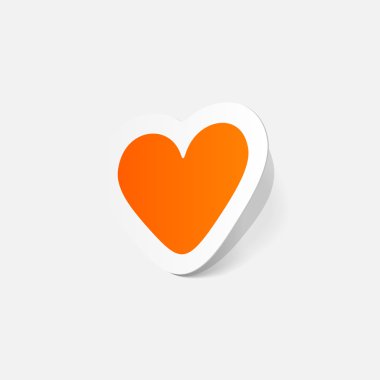 Sevgililer günü kalp Sticker