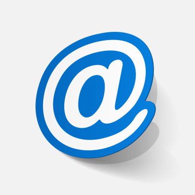 e-posta işareti etiket