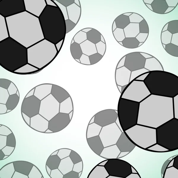 फुटबॉल बॉल — स्टॉक व्हेक्टर