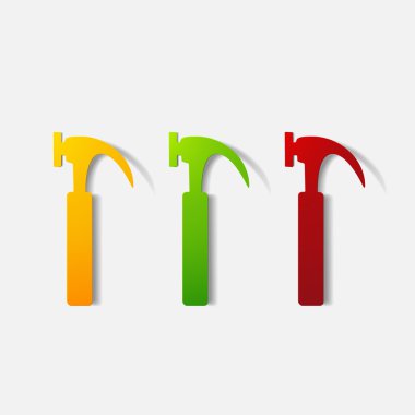 Kağıt kısaltıldı etiket: İnşaat çekiç