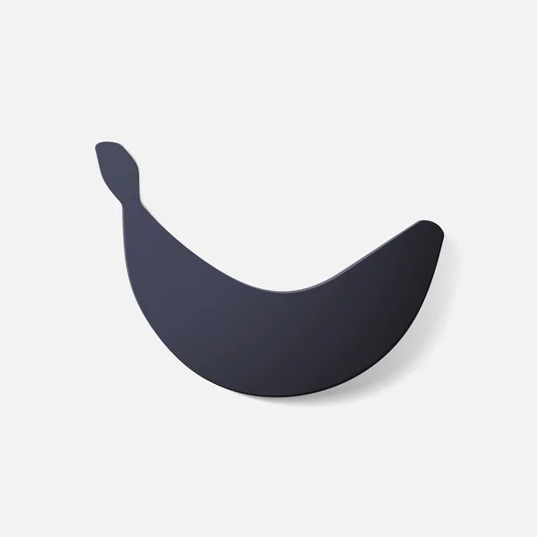Icona di banana — Vettoriale Stock