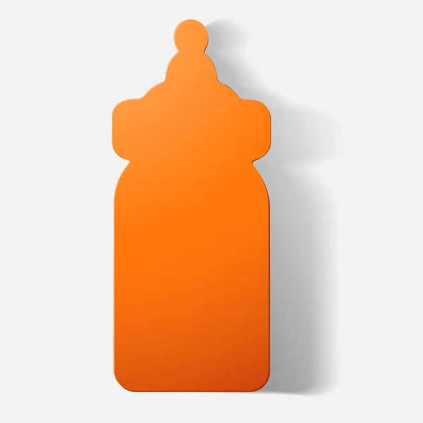 Baby bottle — Stock Vector